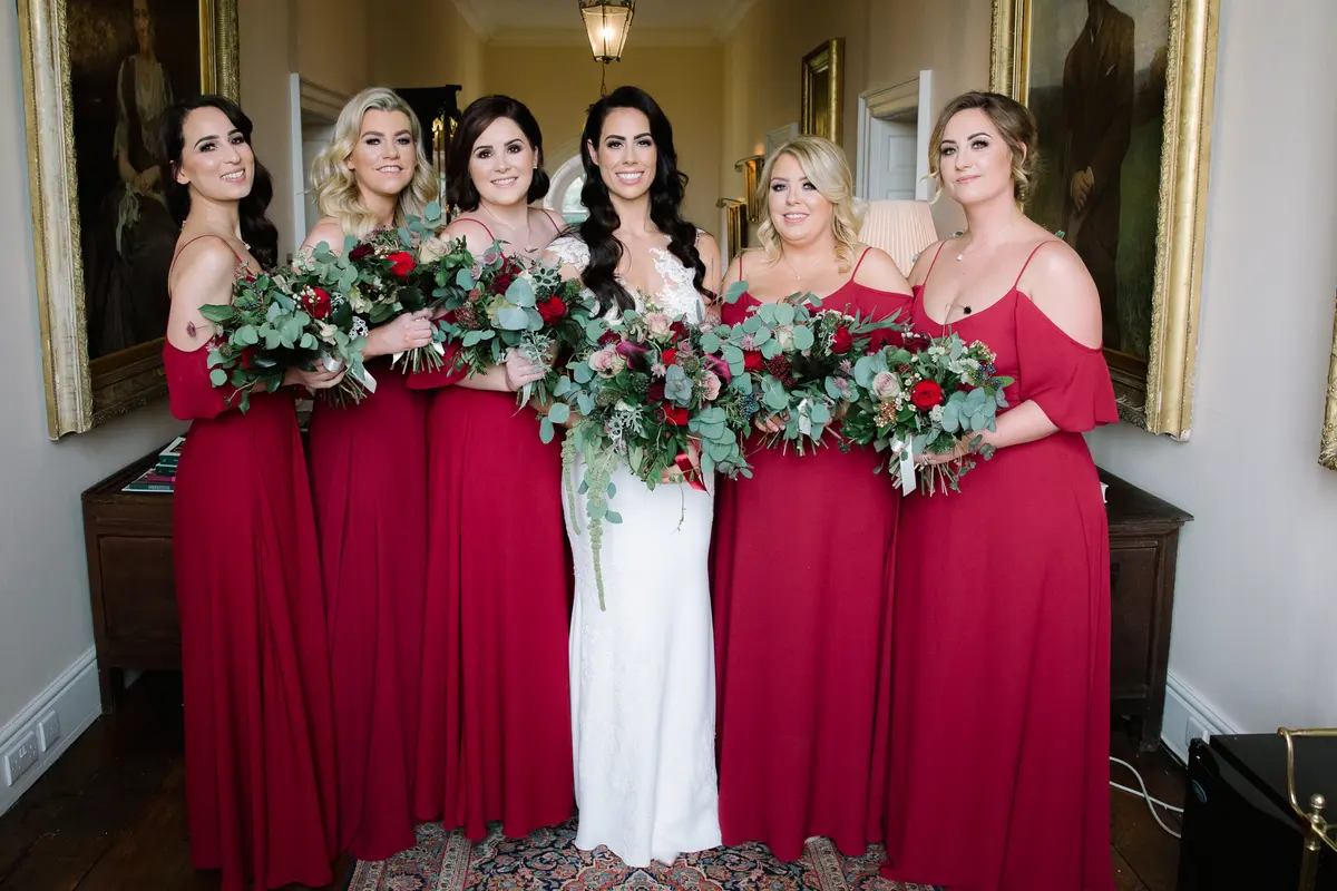 wedding flower bouquet -Iscoyd Park weddings