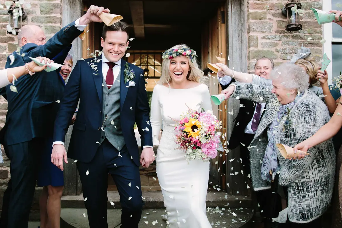 Wedding Confetti - by philippajamesphotography Oxford weddings