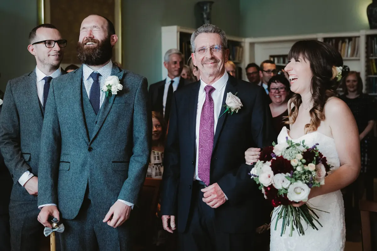 wedding traditions - giving away the bride
