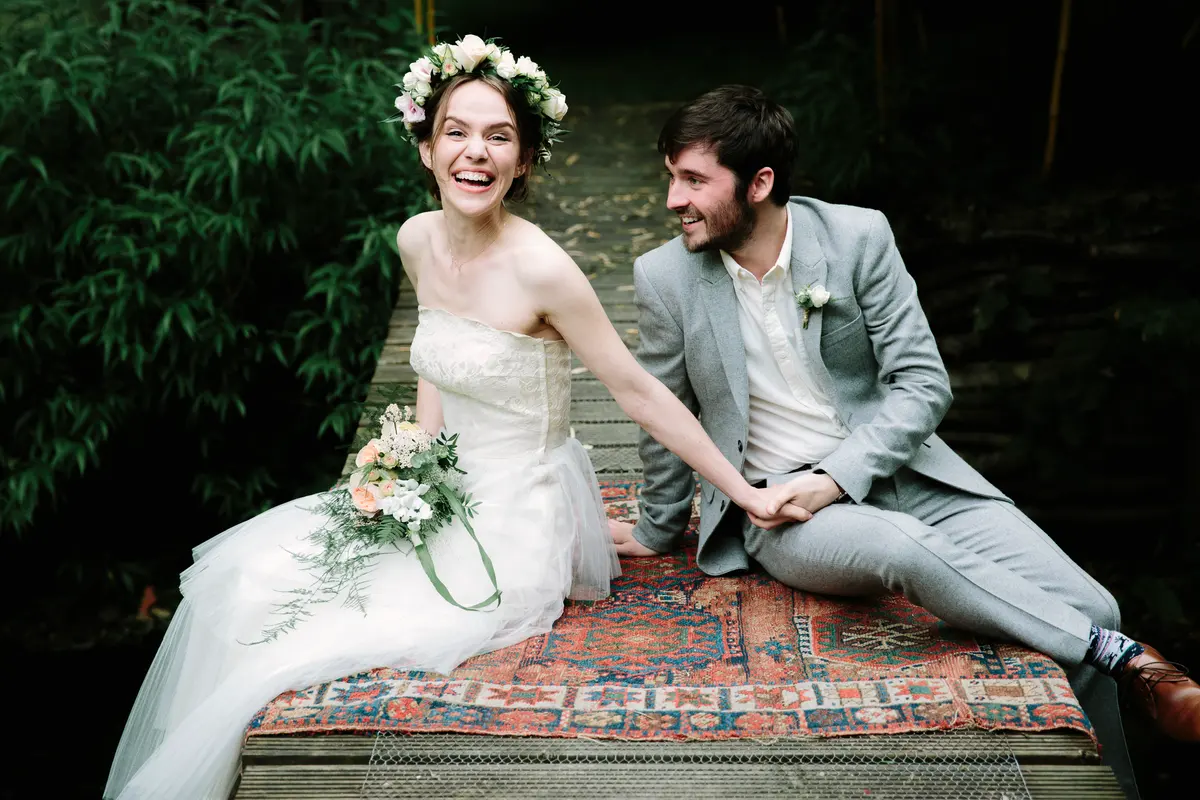 woodland outdoor Oxfordshire wedding