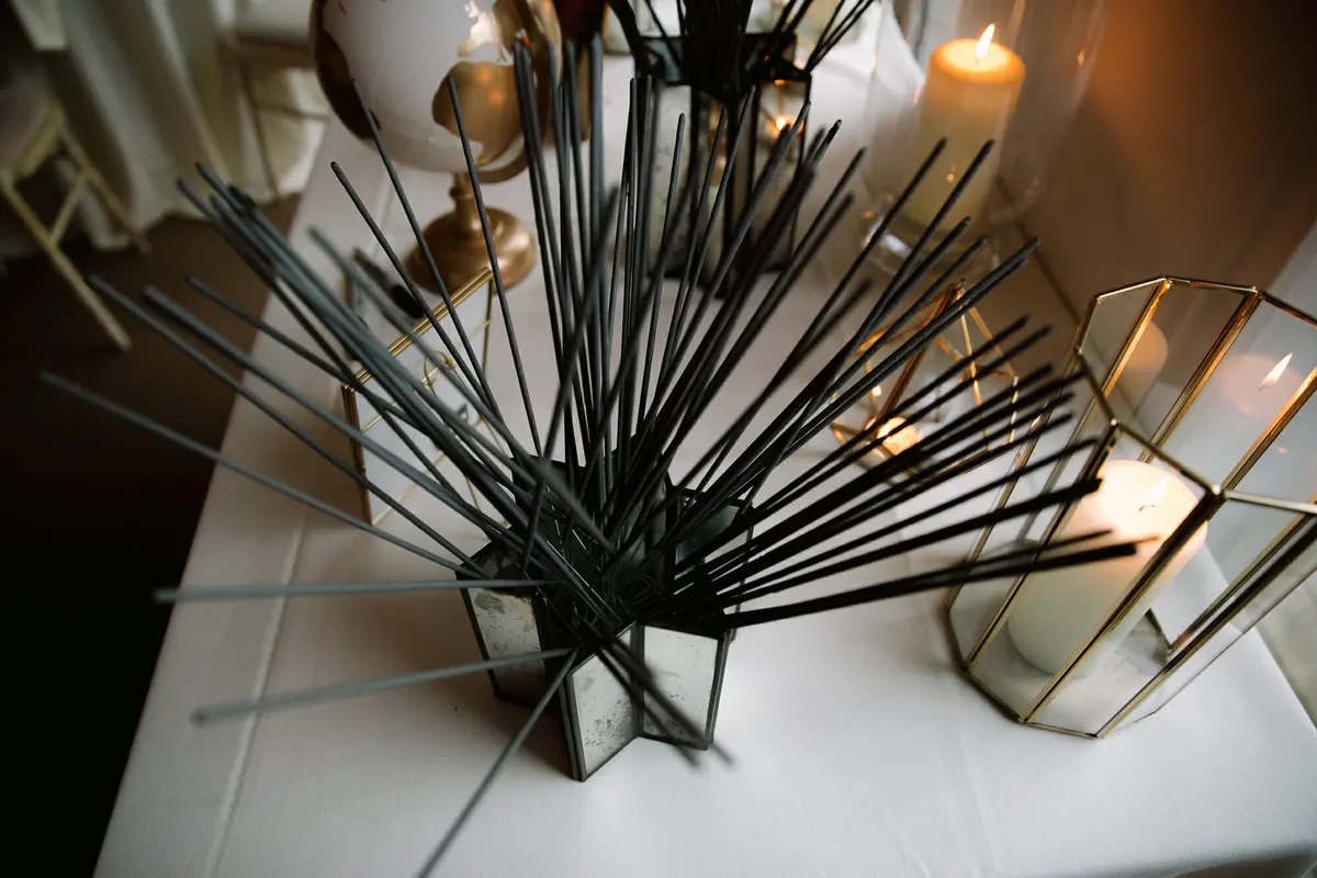 sparklers on your wedding day