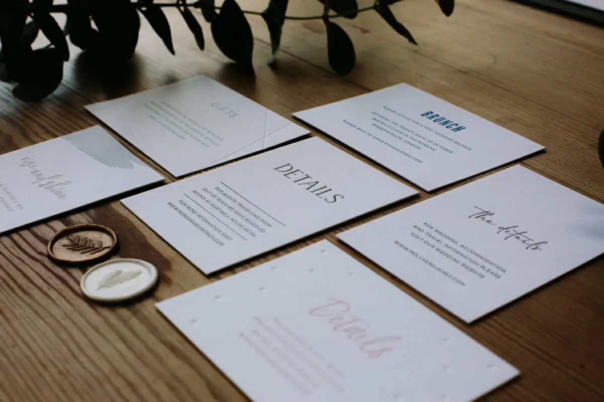 WHERE TO START WITH YOUR WEDDING INVITATIONS by Philippa James Photography