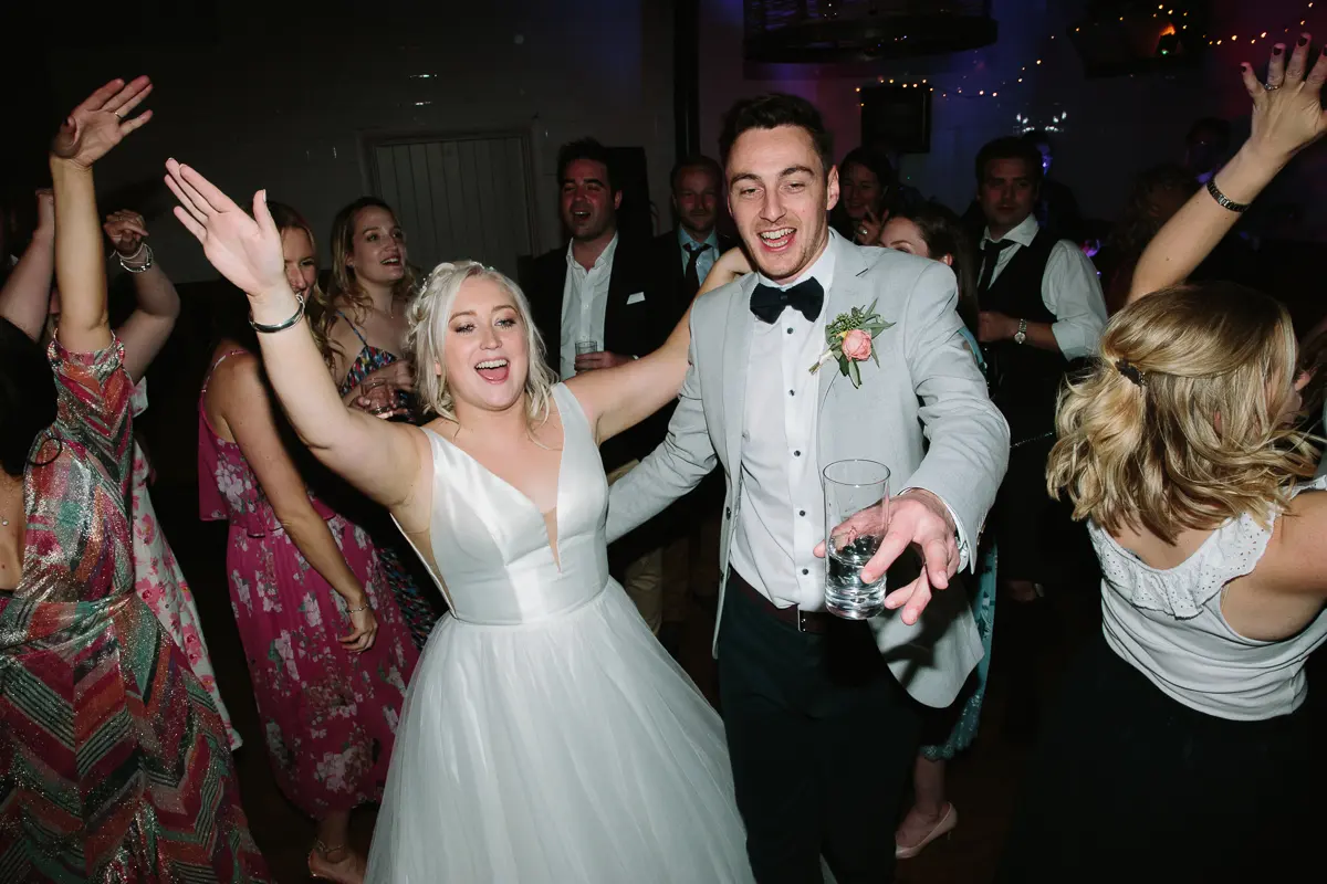 party time wedding photographer