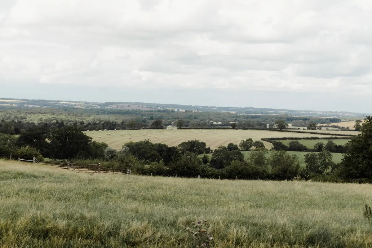 THE VIEW AT Primrose Hill Farm Wedding Venue Oxfordshire