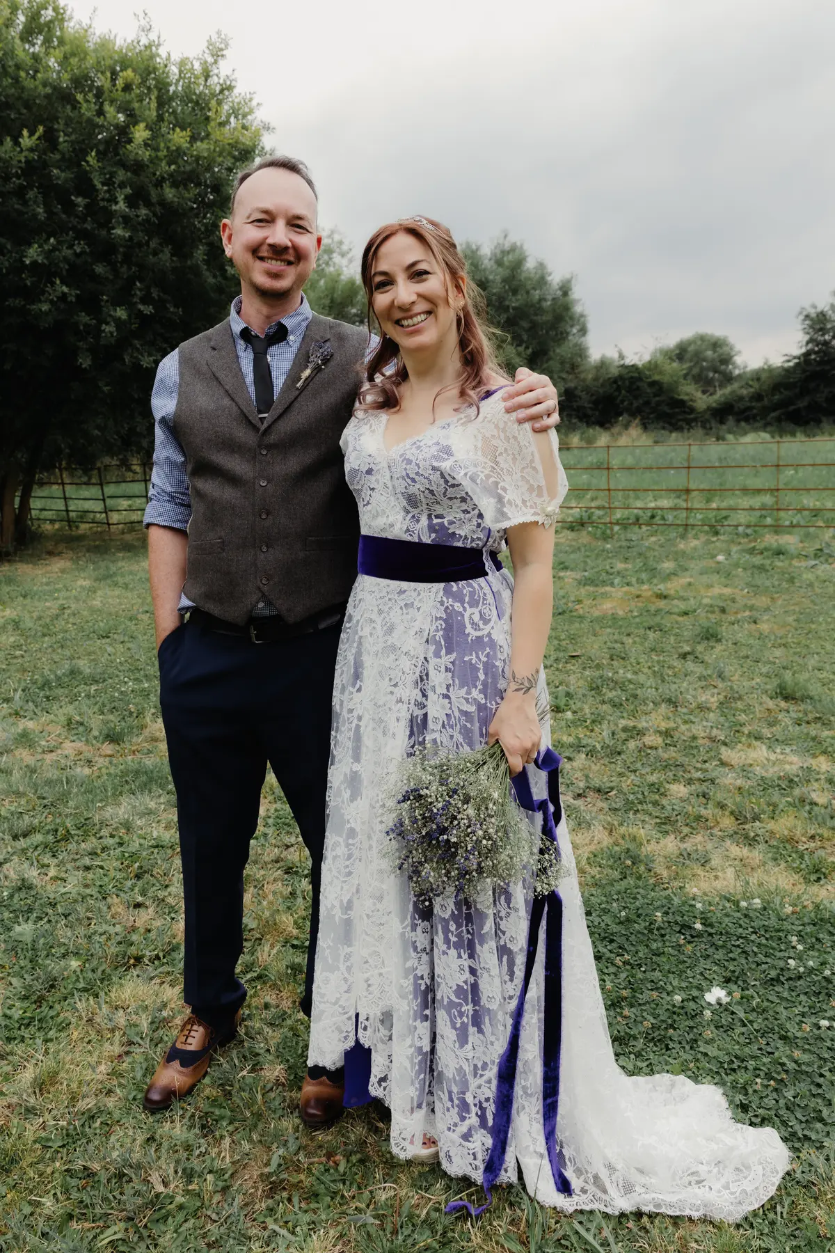 Ian and Maud at The Isis Farmhouse, riverside wedding venue Oxford