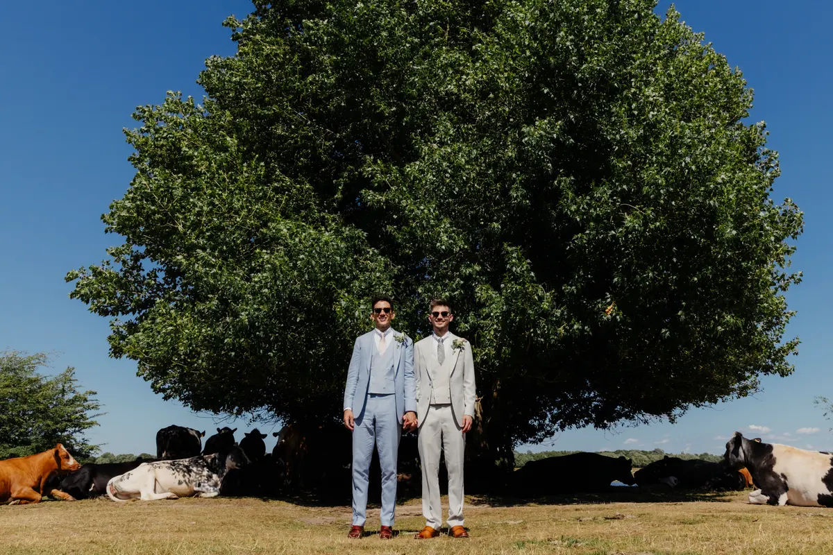 Riverside Wedding Portraits
