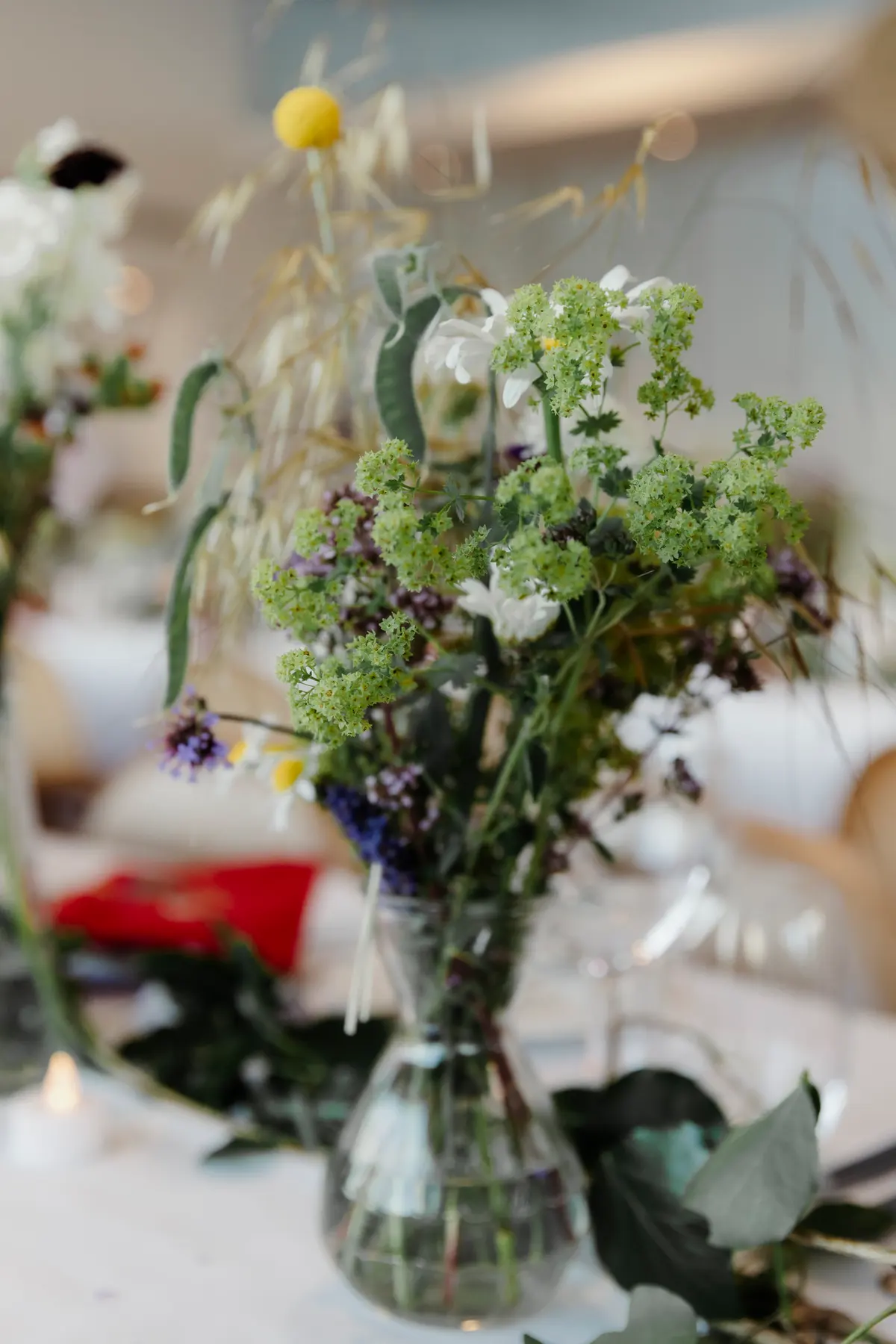floral details at Ashmolean Museum Oxford reception