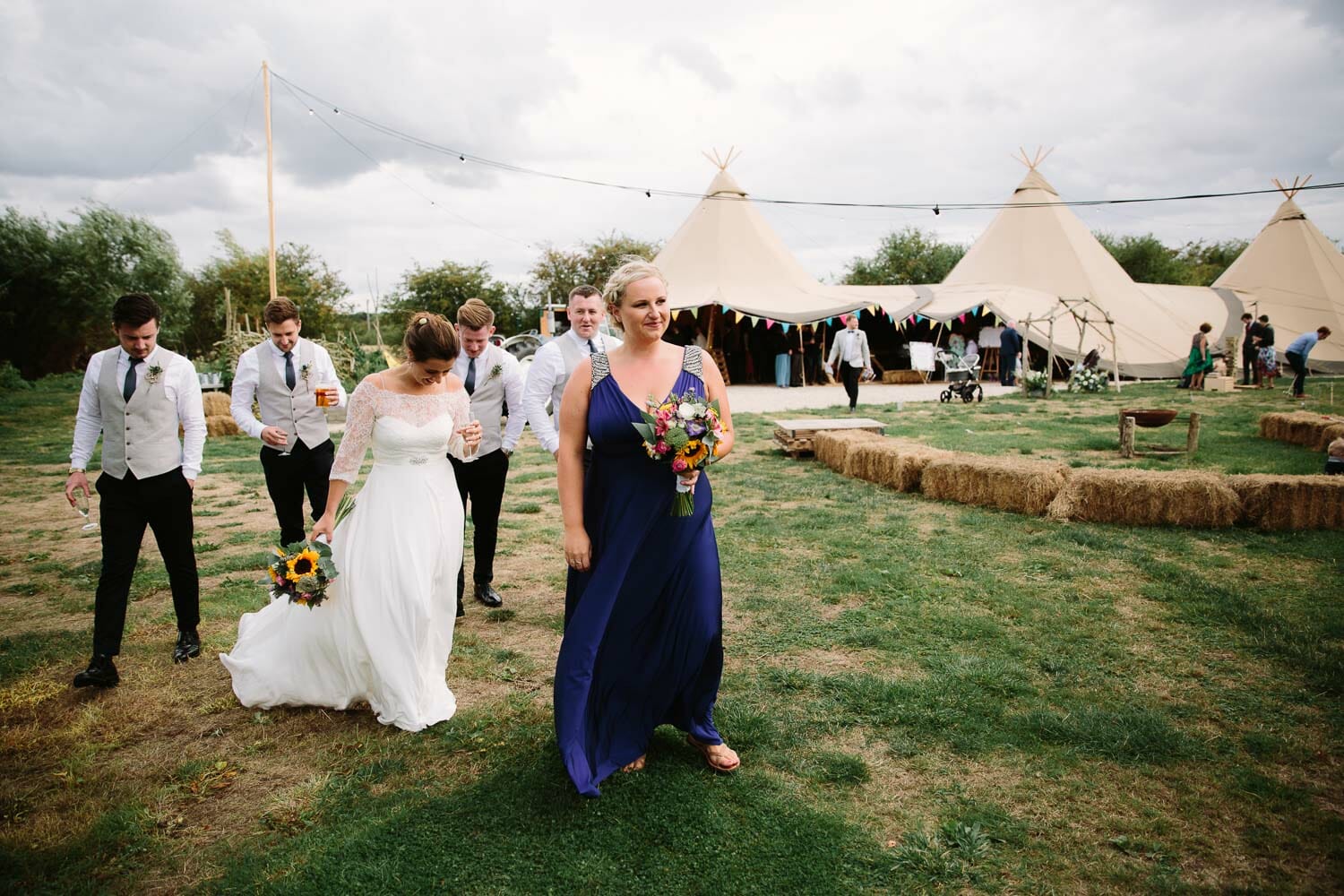 Tipi Wedding at The Maybush