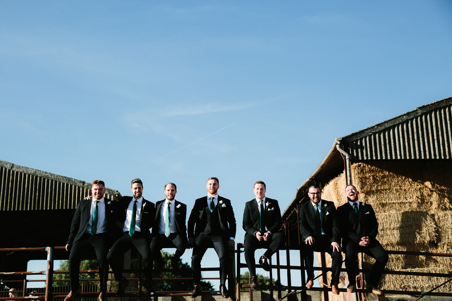 groom at Oxfordshire Wedding Venue