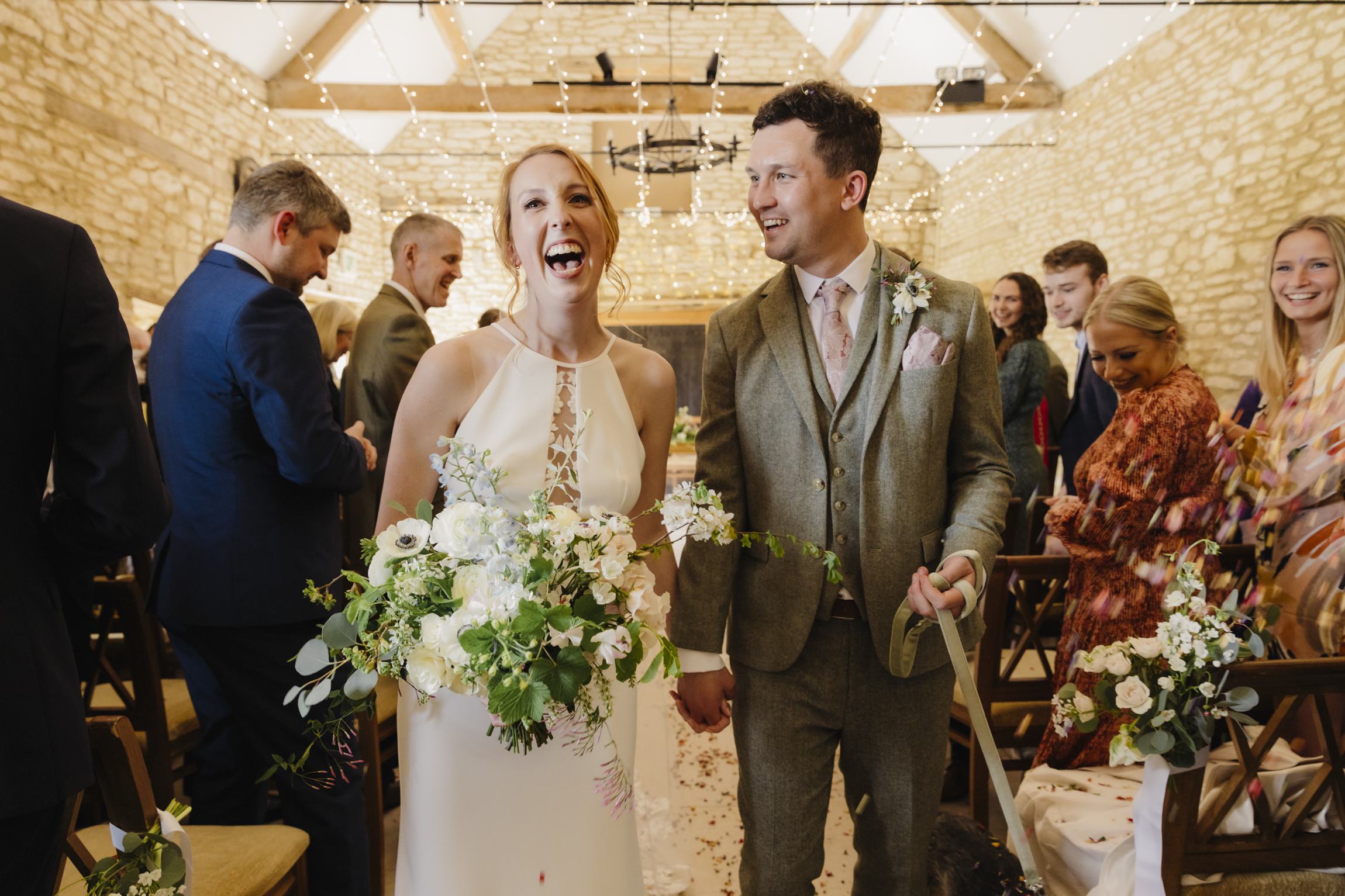wedding at Caswell House in Oxfordshire