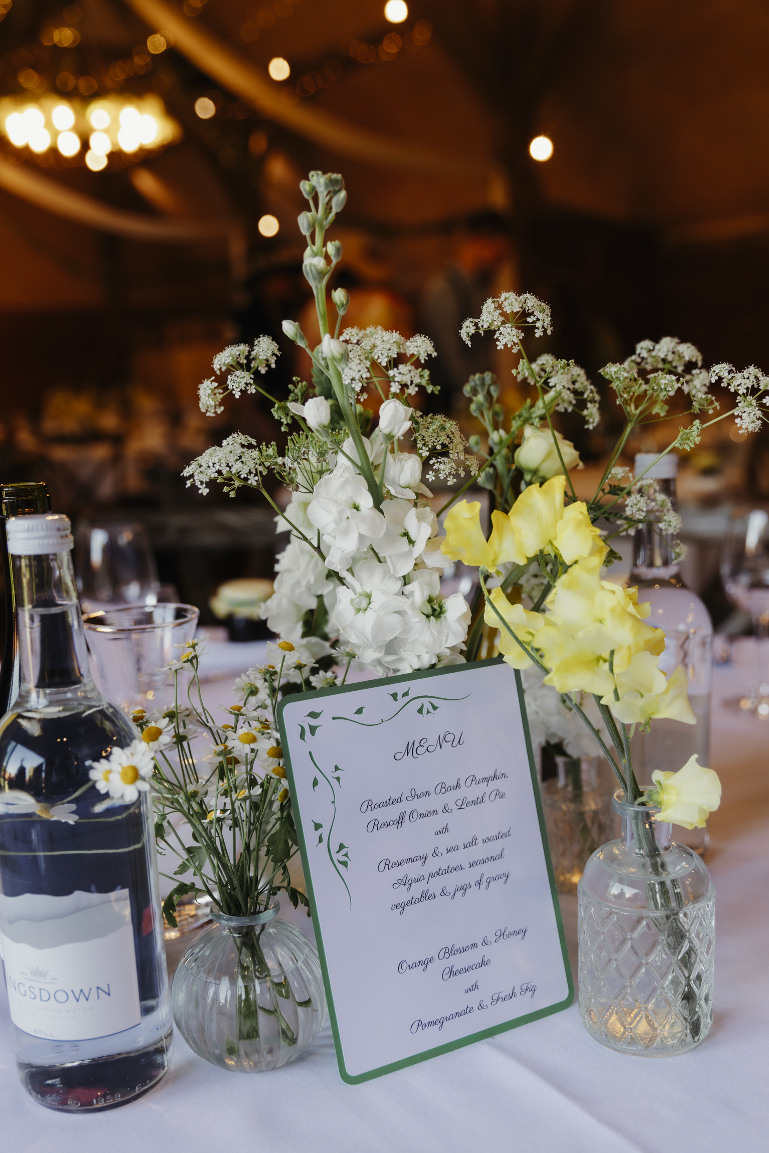 Lains Barn Wedding flowers
