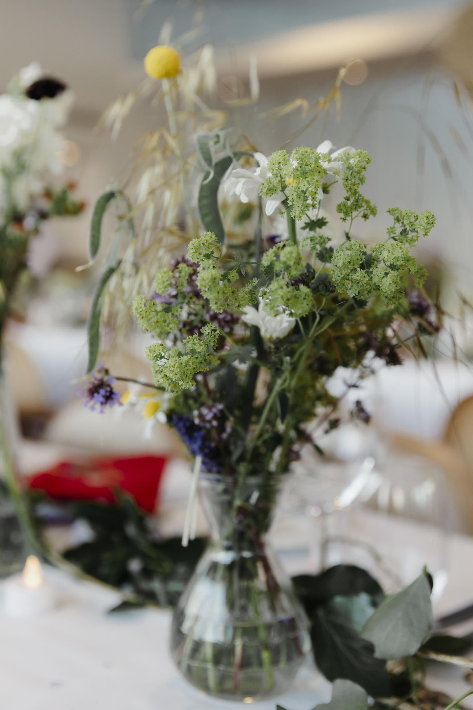 floral details at Ashmolean Museum Oxford reception