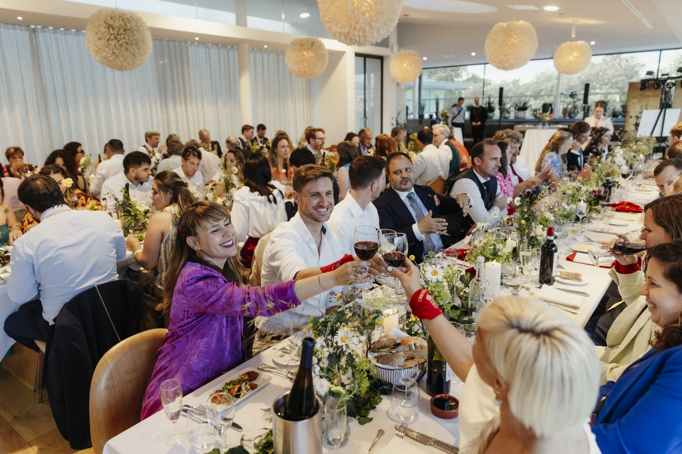 Benugo catering wedding dinner at Ashmolean Museum Oxford